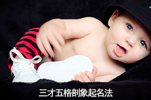 三才五格剖象起名法